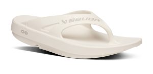 BAUER/OOFOS Men's OOriginal Sport Sandal ?C Chalk