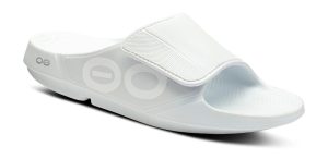 Men's OOahh Sport Flex Sandal – White